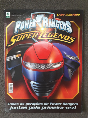 Álbum Power Rangers Super Legends Incompleto 29 Fig. Coladas