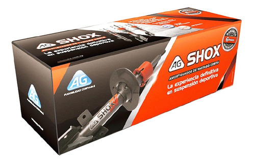 Imagen 4 de 6 de Amortiguadores Vastago Corto Ag Shox Seat Ibiza 6j 09-17