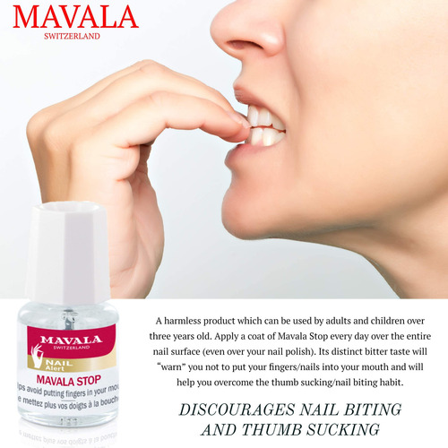Tratamiento De Esmalte De Uñas Mavala Stop Deterrent De 5 Ml