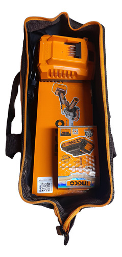 Galletera Esmeril Angular Inalambrico 20v Bat+ Carg Ingco