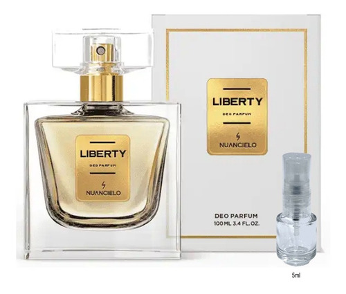 Imagem 3 de 3 de Decant 5ml - Perfume Liberty - Nuancie - Amostra Vidro Spray