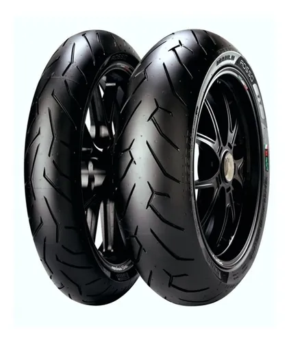 Par Pneu Versys 650 160 60 17 120 70 17 D. Rosso 2 Pirelli