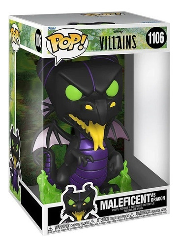 Funko Pop Maleficent Dragon 1106 10 PuLG Disney Funkoween 20