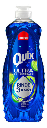 Pack X3 Lavalozas Quix Ultra Concentrado 750ml