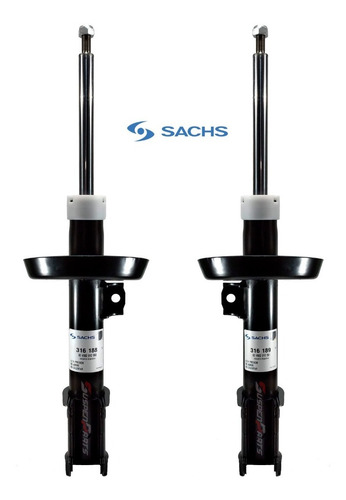 Imagen 3 de 7 de Kit X4 Amortiguadores Sachs Chevrolet Astra 1998+