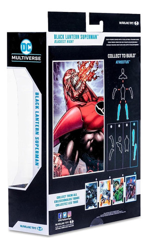Mcfarlane Toys Dc Build -a 7in Figuras Wv8 Night Blackest