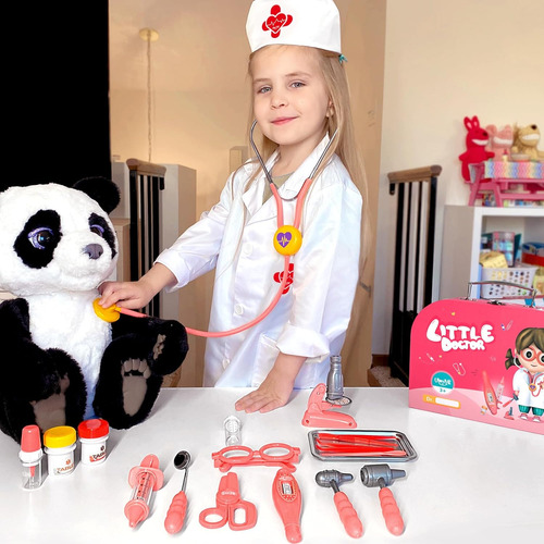Doctor Kit For Kids 5-7, 21pcs Setend Play Set Doctor Set -