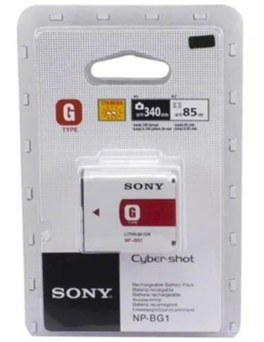 Batera Sony Lithium Ion Cyber Shot Np-bg1