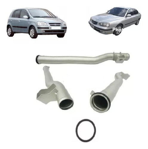 Tubo Agua Baston Calefaccion Para Hyundai Getz 1.6 2011