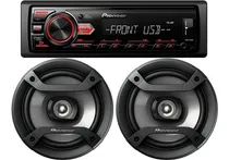 Comprar Stereo Pioneer Mvh 85 085 Usb Aux + Parlantes 6 1634 Combo