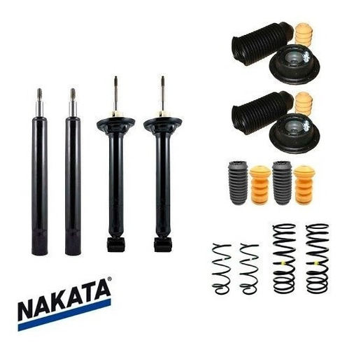 Kit 4 Amortecedor Gol G3 G4 2 Portas S/ar +kit+coxim+mola