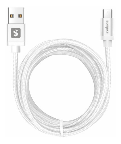 Imagem 3 de 3 de Cabo Carregador Dados Micro Usb Android Rápido 2 Metros