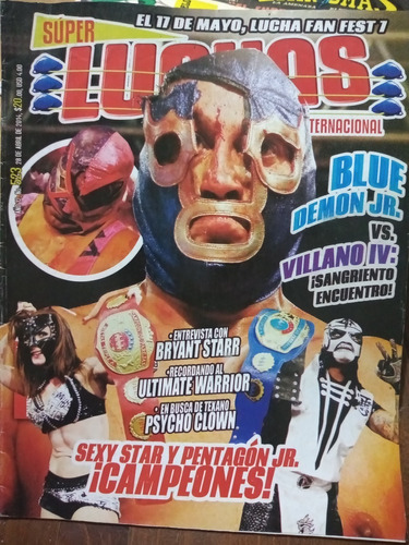 Blue Demon Jr. En Revistas Super Luchas Nacional E Intl.