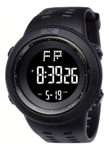 Reloj Naisi Yhw-205 Negro Impermeable