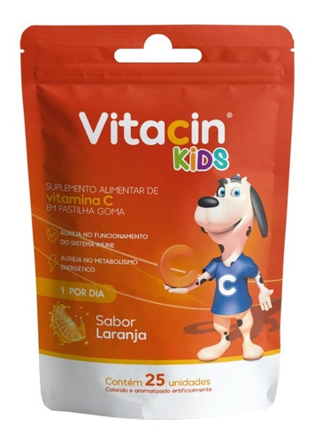 Imagen 1 de 1 de Vitamina C  Infantil 25 Gomitas - Vitacin 