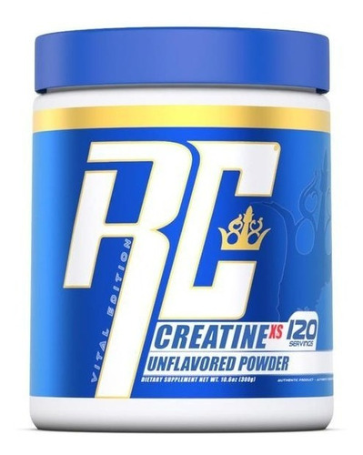 Creatina Ronnie Coleman 300 Gramos 120 Servicios Suplemento