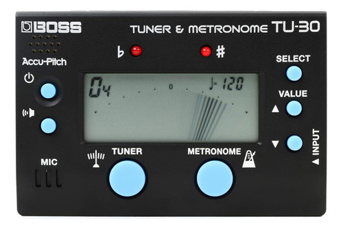 Afinador Metrónomo Tu30