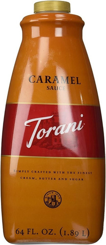 Torani Salsa De Caramelo 1892 Ml Syrup Cafe Cafetería Frape
