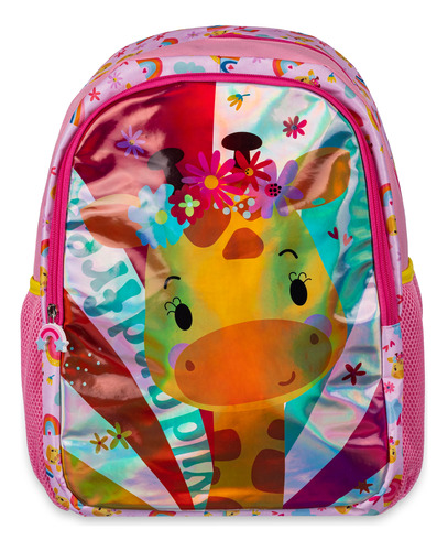 Mochila Espalda Talbot Jungle 3d Giraffe