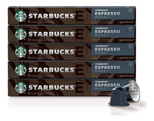 Cápsulas Starbucks Para Nespresso Espresso Roast