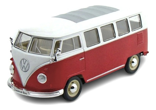 Volkswagen T1 Bus 1963 Combi - Icono Clasico - R Welly 1/24