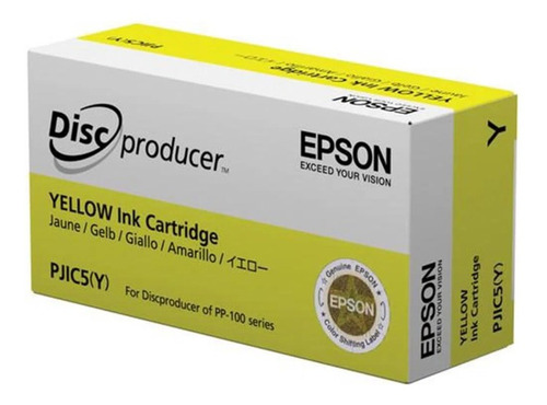 Cartucho Tinta Epson Pj1c5 Amarillo Original Epson Pp-100