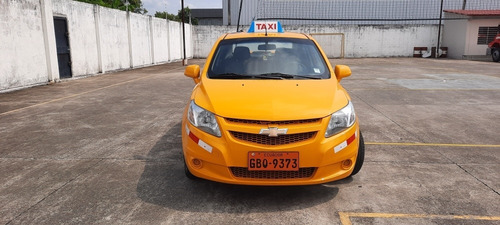 Imagen 1 de 15 de Chevrolet Sail Sedan Taxi Amarillo