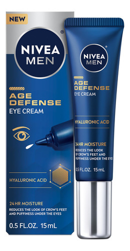 Crema Para Ojos Age Defense Con Ácido Hialurónico Crema Hidr