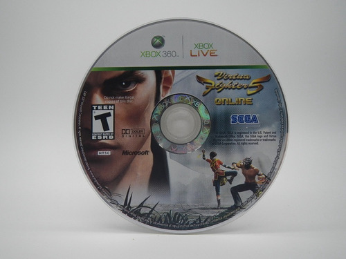 Virtua Fighter 5 Online Xbox 360 Gamers Code*