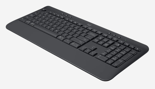 Teclado Logitech Signature K650 Inalámbrico Bluetooth 5.1 Color Del Teclado Negro Idioma Español España