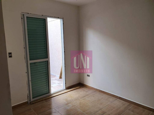 Imagem 4 de 12 de Cobertura Com 2 Dormitórios À Venda, 90 M² Por R$ 360.000,00 - Vila Pires - Santo André/sp - Co0944