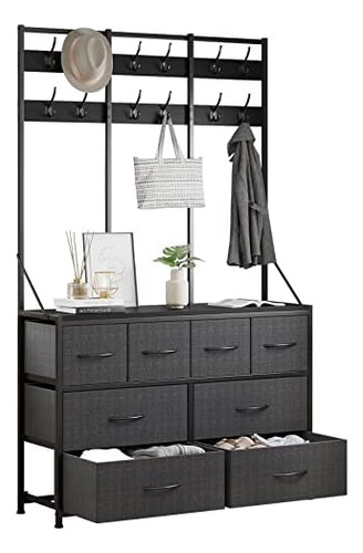 Cómoda De 8 Cajones, Cómoda Para Dormitorio, Sala De Estar,