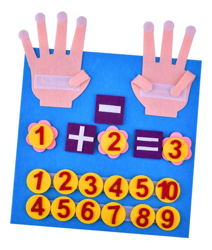 Math Addition And Subtraction Felt Puzzles