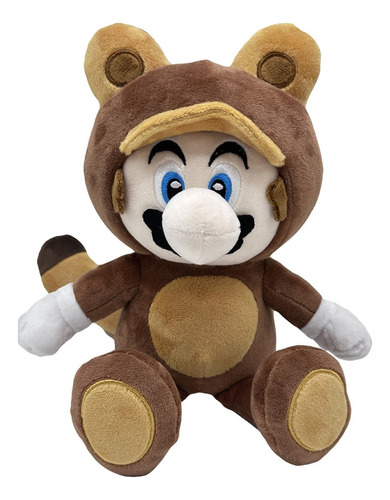 Cat Mario Marrón Muñeca Peluche Juguete Regalo Para Niños A