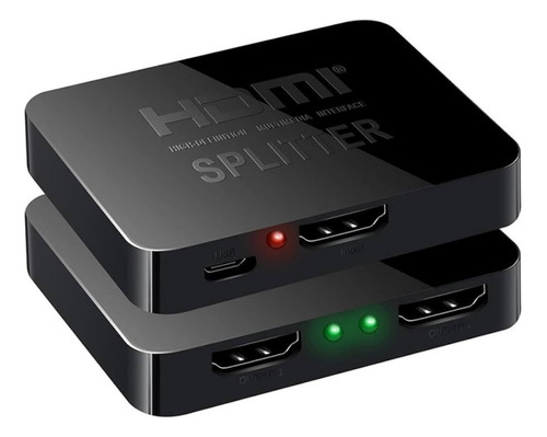 Splitter Hdmi 1 Entrada 2 Salidas 4k