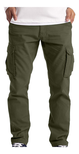 Pantalones Cargo Para Hombre, Ropa De Trabajo, Cómodos, De C