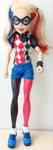 Muñeca 32 Cm Harleen Quin Dc Súper Hero Girls