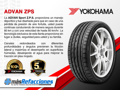 1- Llanta 84v Yoko Advanzps 205/45rf17 Run Flat