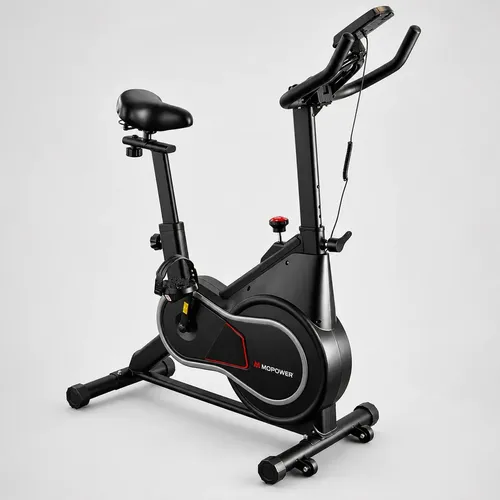 Bicicleta Ergometrica Spinning Mopower Indoor Pro 20kg Preto