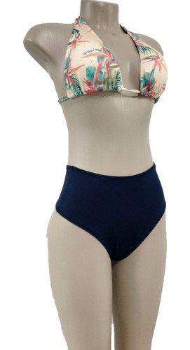 Imagem 7 de 8 de Biquíni Hotpant Cintura Alta Fio Dental-somente A Calcinha