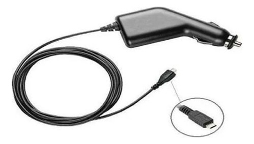 Cargador Auto 12v Con Cable Micro Usb V8 Incorporado