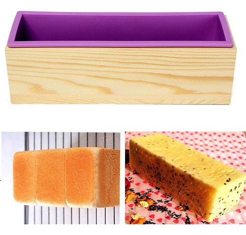 Âmolde De Silicona De Jabã³n Rectangular Flexible Con C...