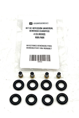 Kit De Inyeccion Univesal Fiat/vw/ Renault 4 Cild Europeo