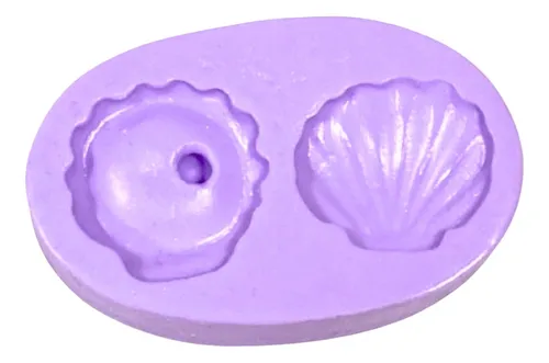comprar F124 Molde De Silicone Concha Pérola Confeitaria Biscuit