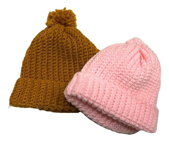 Gorro De Lana Tejido Crochet Para Mujer | MercadoLibre