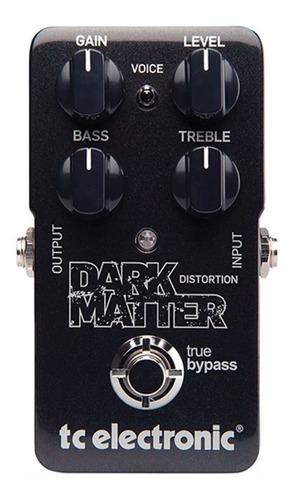 Pedal De Efeitos Tc Electronic Dark Matter Distortion-30%off