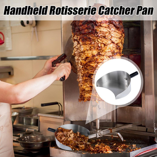 S Pan De Captura De Asadoras Catcher De Carne De Mano