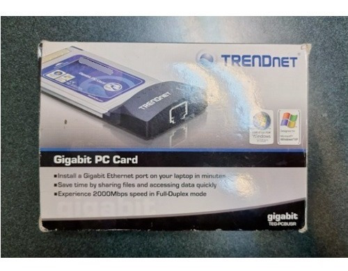 Gigabit Pc Card 32 Bits Cardbus Type Ii Laptop Tegpcbusr (Usado)
