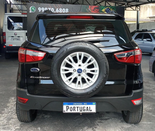 Imagem 6 de 10 de Ford Ecosport Se 1.6 Preto 2015