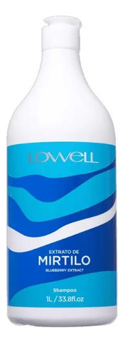 Shampoo Lowell Mirtilo 1000ml Original Pronta Entrega